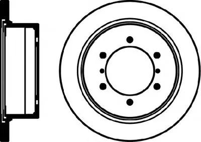 Тормозной диск HELLA купить