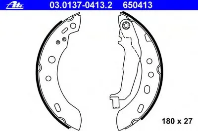 Комплект тормозных колодок ATE купить
