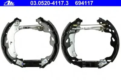 Комплект тормозных колодок Original ATE TopKit ATE купить