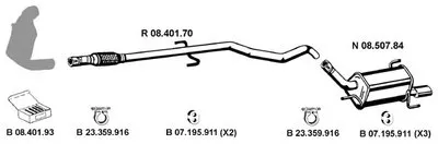 Система выпуска ОГ EBERSPÄCHER купить