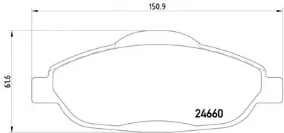 Комплект тормозных колодок, дисковый тормоз HELLA PAGID купить