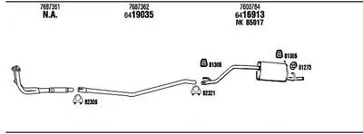 Система выпуска ОГ WALKER купить
