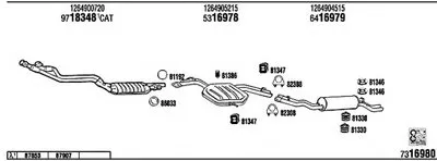 Система выпуска ОГ WALKER купить