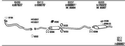 Система выпуска ОГ WALKER купить