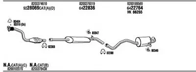 Система выпуска ОГ WALKER купить