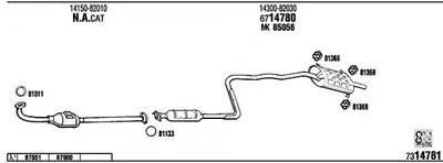 Система выпуска ОГ WALKER купить