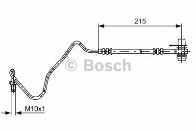 Тормозной шланг BOSCH купить