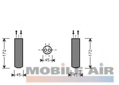 Осушитель, кондиционер VAN WEZEL купить