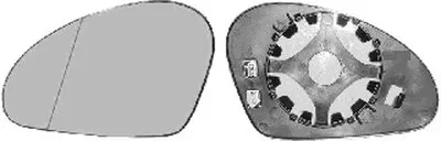 Зеркальное стекло, наружное зеркало VAN WEZEL купить