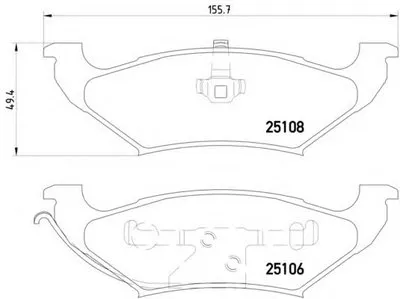 Комплект тормозных колодок, дисковый тормоз TEXTAR купить