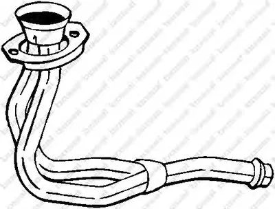 Труба выхлопного газа BOSAL купить