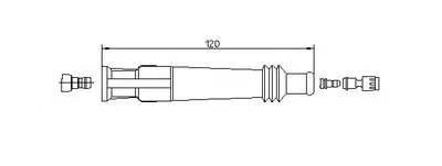 Вилка, свеча зажигания BREMI купить