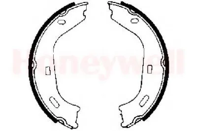 Комплект тормозных колодок, стояночная тормозная система JURID купить