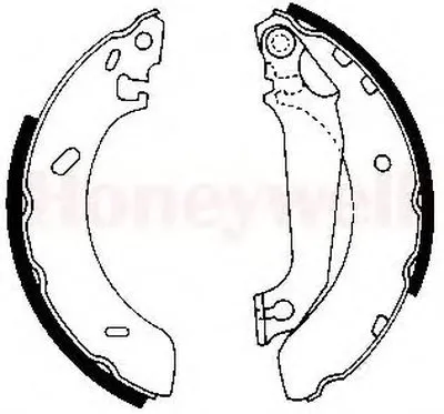 Комплект тормозных колодок JURID купить