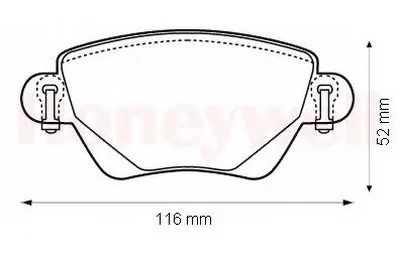 Комплект тормозных колодок, дисковый тормоз JURID купить