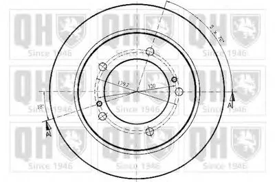 Тормозной диск QUINTON HAZELL купить