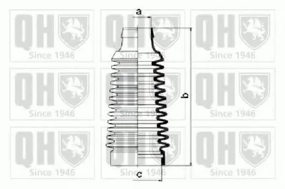 Комплект пылника, рулевое управление QUINTON HAZELL купить