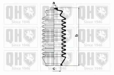 Комплект пылника, рулевое управление QUINTON HAZELL купить