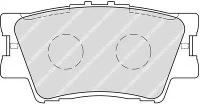 Комплект тормозных колодок, дисковый тормоз PREMIER FERODO купить
