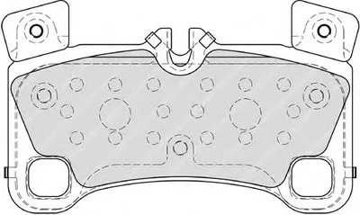 Комплект тормозных колодок, дисковый тормоз PREMIER FERODO купить
