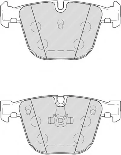 Комплект тормозных колодок, дисковый тормоз PREMIER FERODO купить