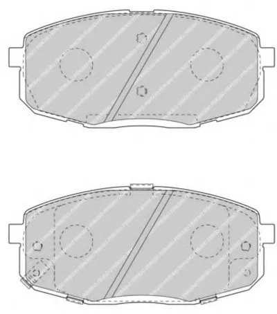 Комплект тормозных колодок, дисковый тормоз PREMIER FERODO купить