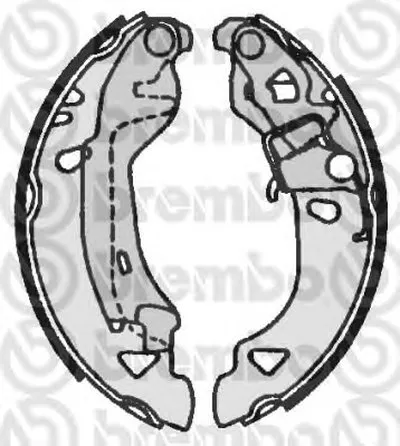 Комплект тормозных колодок BREMBO купить