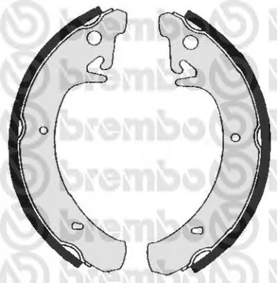 Комплект тормозных колодок BREMBO купить