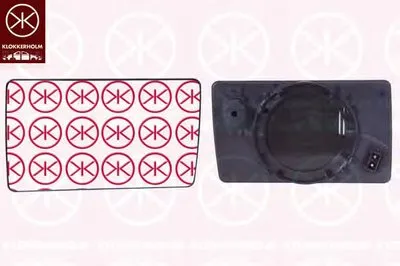 Зеркальное стекло, наружное зеркало KLOKKERHOLM купить