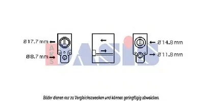 Расширительный клапан, кондиционер AKS DASIS купить