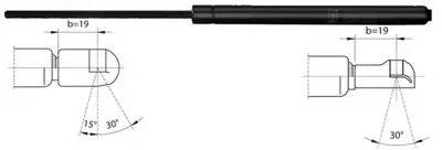 Газовая пружина, крышка багажник METZGER купить