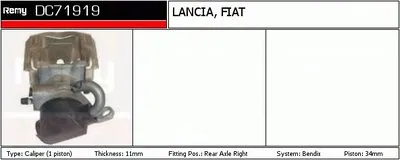 Тормозной суппорт Remanufactured REMY (Multiline) DELCO REMY купить
