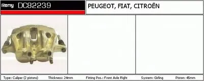 Тормозной суппорт Remanufactured REMY (Multiline) DELCO REMY купить