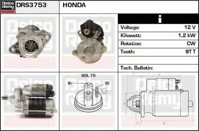 Стартер Remanufactured REMY (Light Duty) DELCO REMY купить