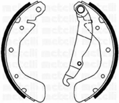 Комплект тормозных колодок METELLI купить