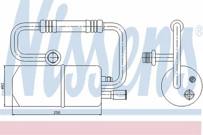 Осушитель, кондиционер NISSENS купить