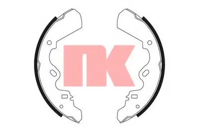 Комплект тормозных колодок NK купить