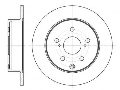Тормозной диск REMSA купить