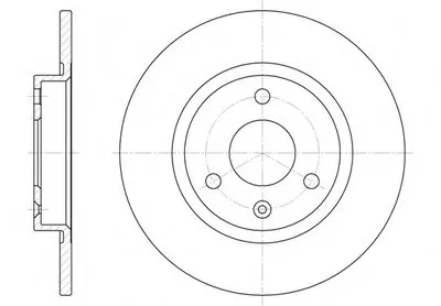 Тормозной диск REMSA купить