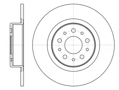 Тормозной диск REMSA купить