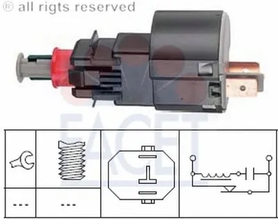 Выключатель фонаря сигнала торможения FACET купить