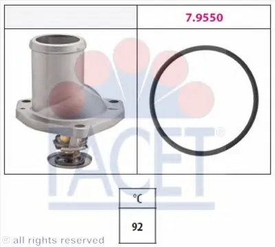 Термостат, охлаждающая жидкость FACET купить