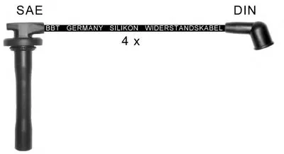 Комплект проводов зажигания BBT купить