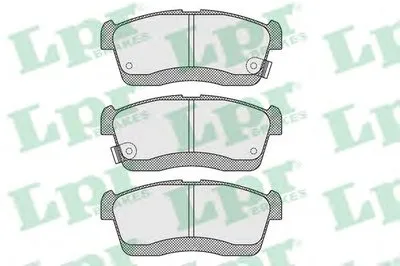Комплект тормозных колодок, дисковый тормоз LPR купить