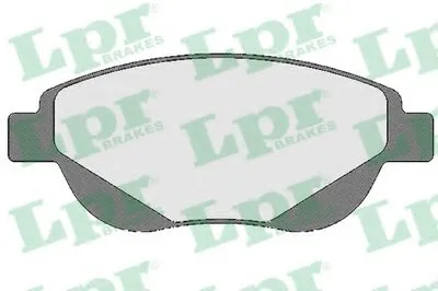 Комплект тормозных колодок, дисковый тормоз LPR купить