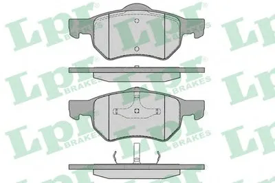 Комплект тормозных колодок, дисковый тормоз LPR купить