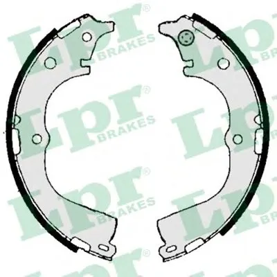 Комплект тормозных колодок LPR купить