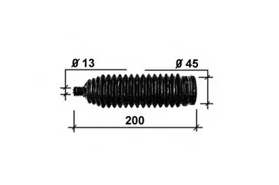 Пыльник, рулевое управление OCAP купить