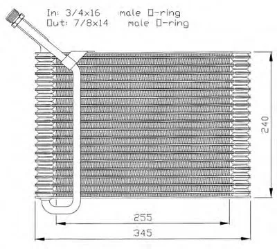 Испаритель, кондиционер NRF купить