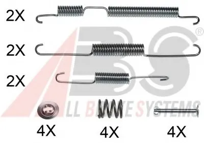 Комплектующие, тормозная колодка A.B.S. купить